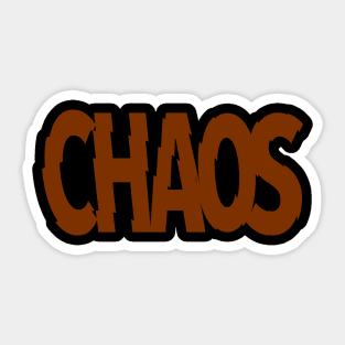 Chaos III Sticker